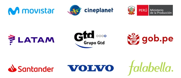 Clientes de nuestro datacenter de webhosting en Peru